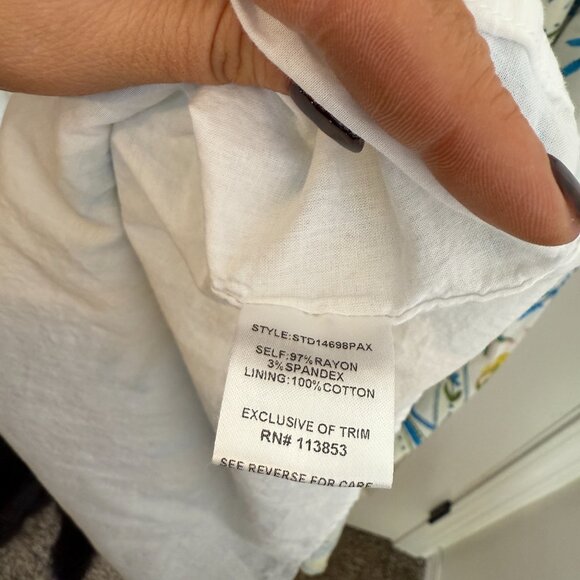 Banana printed dress - Picture 7 of 8